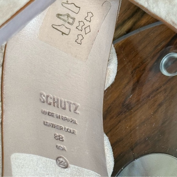 SCHUTZ Tan Platform Heels - Picture 15 of 16